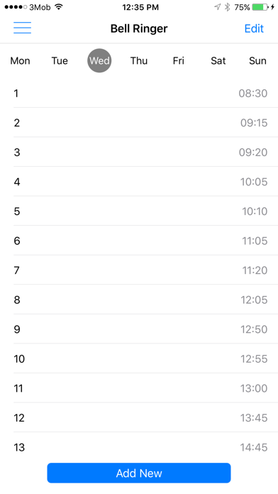 Screenshot #2 pour School Bell Ringer