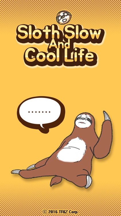 Sloth Slow and Cool Life