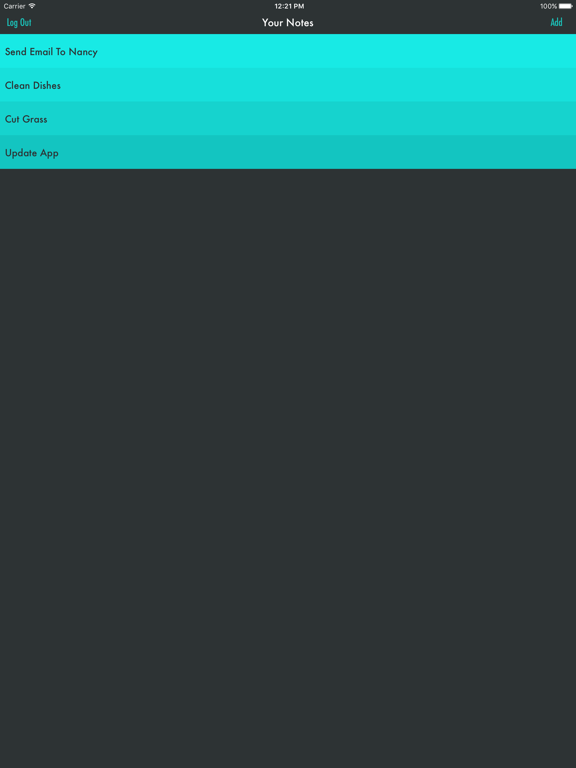 Screenshot #4 pour Quick Notes!!