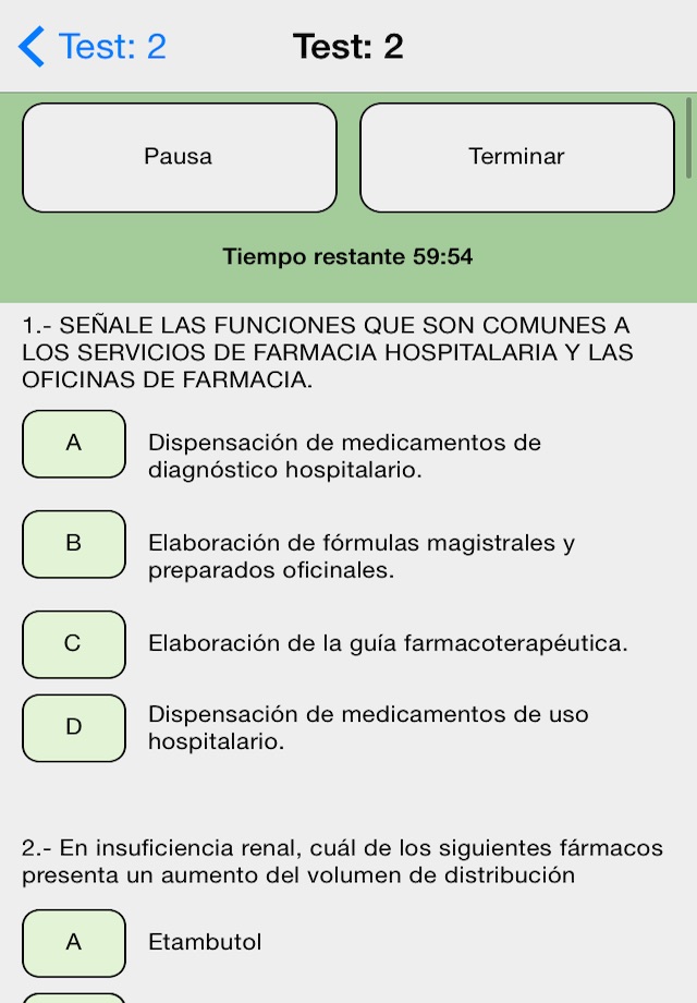 Farmacia Test screenshot 3