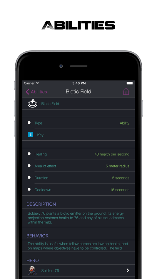 #4. Pocket Wiki for Overwatch (iOS) Podle: Dmytro Momotov