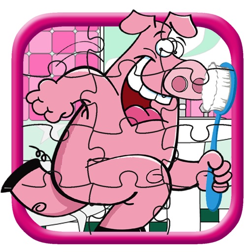 Tooth Fairy Baby Pig Jigsaw Puzzle Game Edition icon