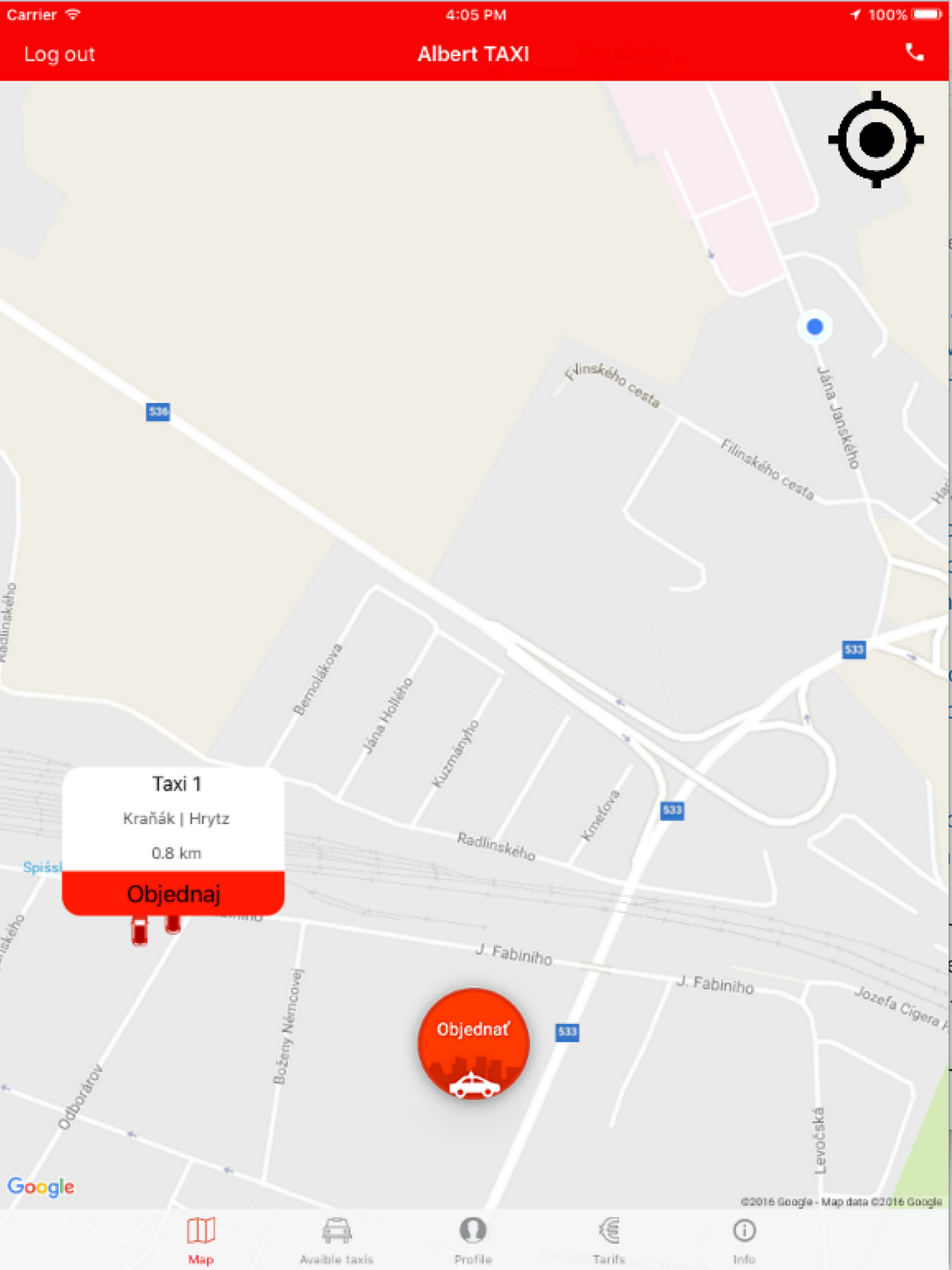 Albert TAXI - Spišská Nová Ves screenshot 4