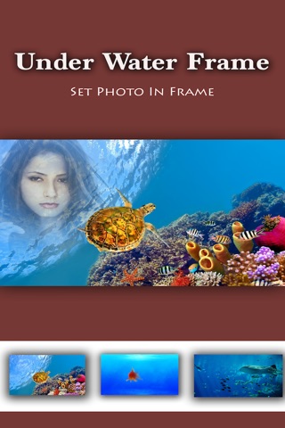Under Water Frame-Photo Set Water Frame screenshot 2