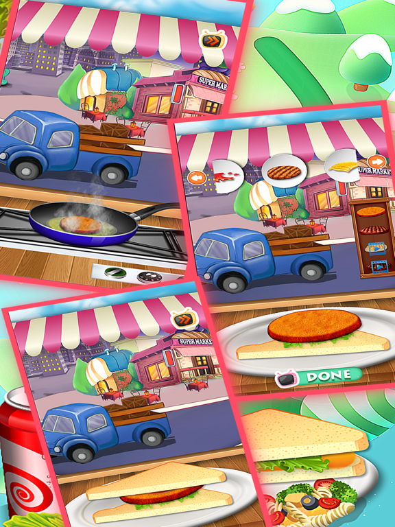 Screenshot #6 pour Sandwich Maker Chef Crazy Game