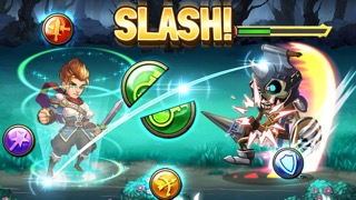 Slash Saga - Swipe Action Card RPGのおすすめ画像2