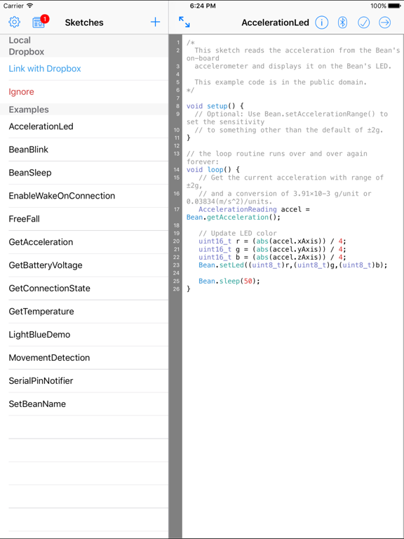 Bean Loader - LightBlue Bean