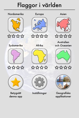 Flags of All World Continents screenshot 2