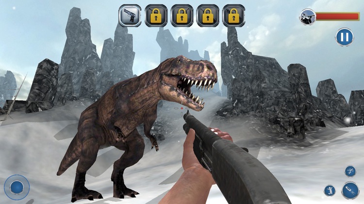 Dinosaur Hunt : Snow World screenshot-4
