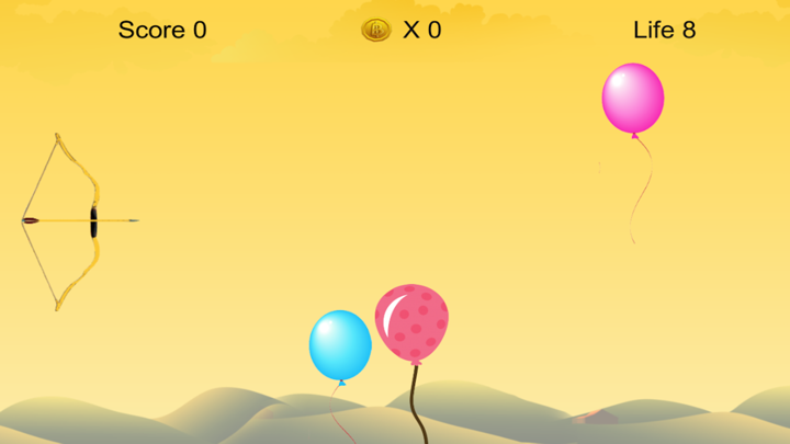 Screenshot #2 pour Balloon Hit HD