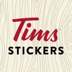 Tims Stickers App Positive Reviews