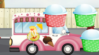 Screenshot #2 pour Glaces jeu pour enfants : découvrir le monde des glaces ! Explorez un magasin de crème glacée et un camion de crème glacée - GRATUIT