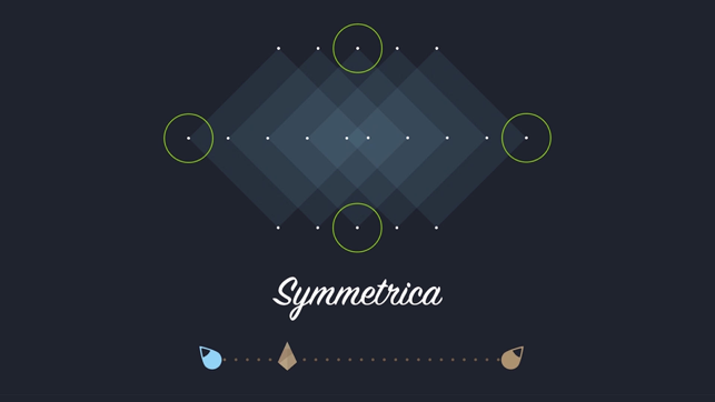Symmetrica - Minimalistic game Screenshot