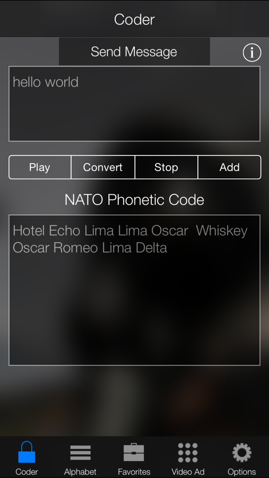 NATO Phonetic Alphabet Code - 4.6 - (iOS)