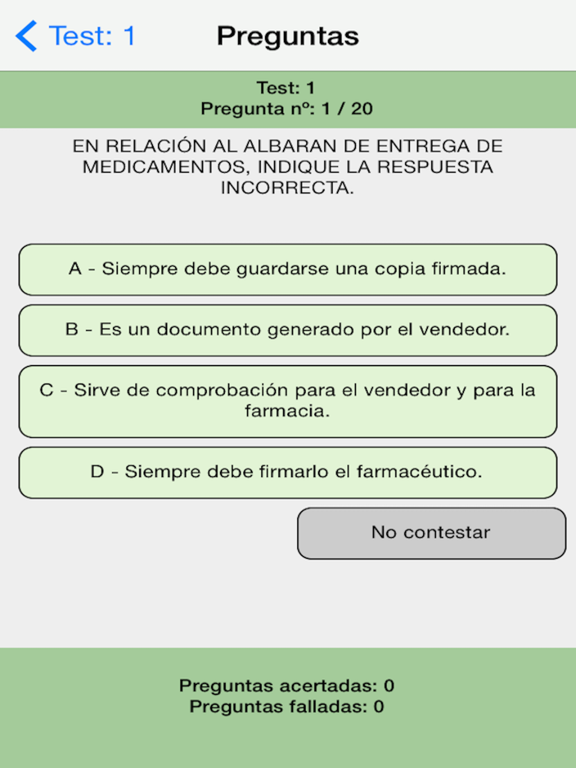 Screenshot #5 pour Farmacia Test