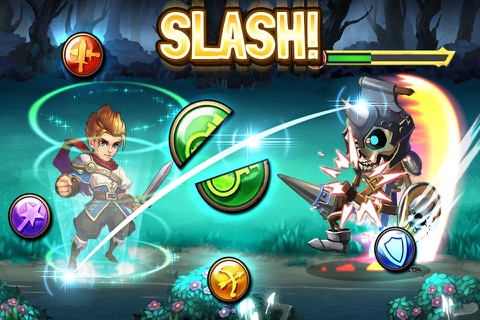 Slash Saga - Swipe Action Card RPG screenshot 2