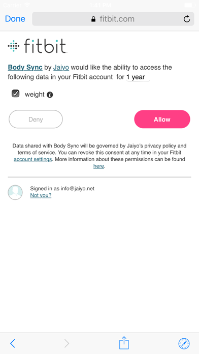 Body Sync for Fitbit to Healthのおすすめ画像4