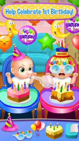 Game screenshot Baby Twins - Newborn Feed, Care & Two Terrible mod apk