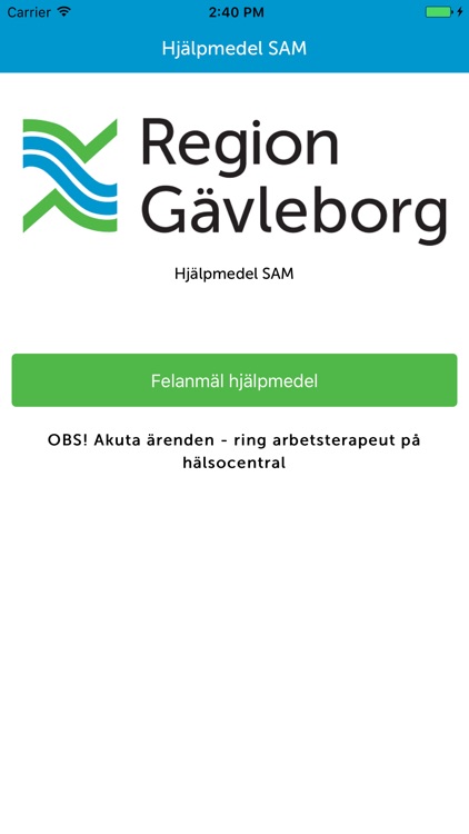 Hjälpmedel SAM