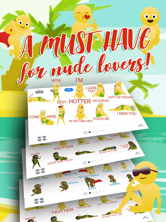 Screenshot #5 pour NudeMOJI - Dirty Emoji App