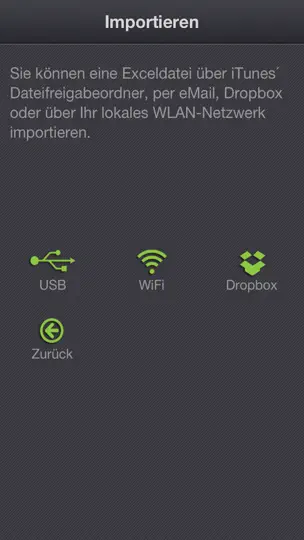 Screenshot von XCalendar auf dem iPhone 3