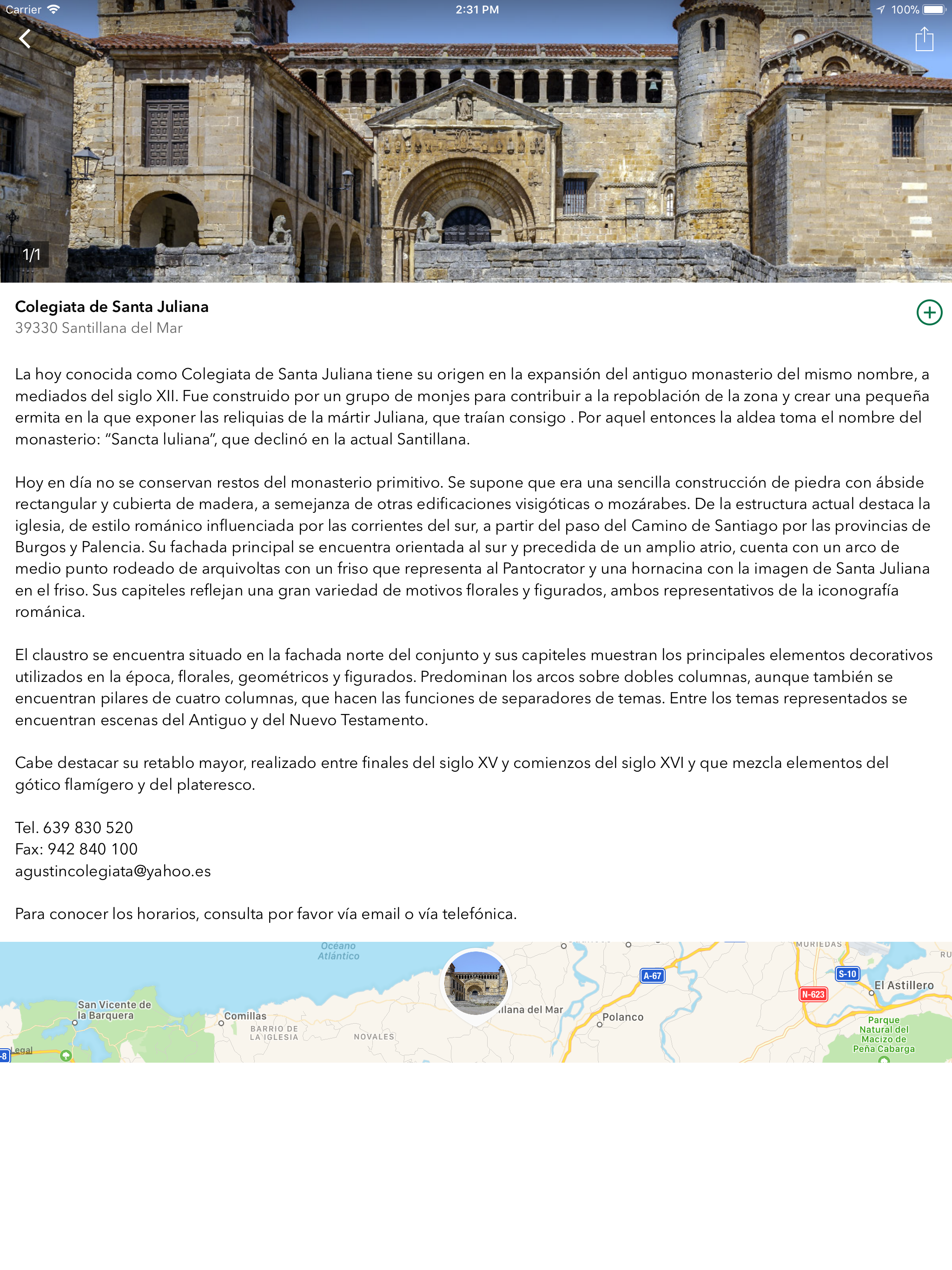 Guía Santillana del Mar screenshot 9