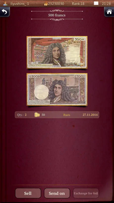 Banknotes Collector