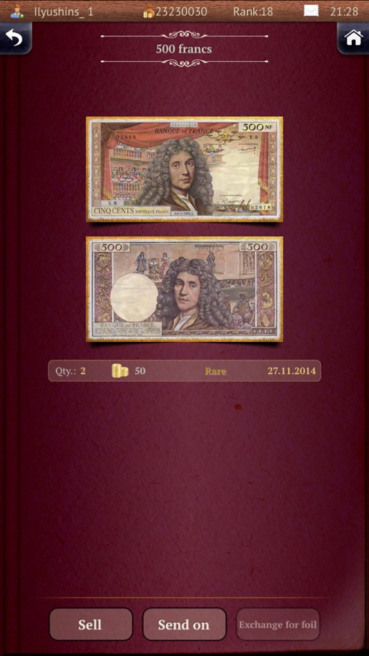 #4. Banknotes Collector (iOS) 由: Appscraft