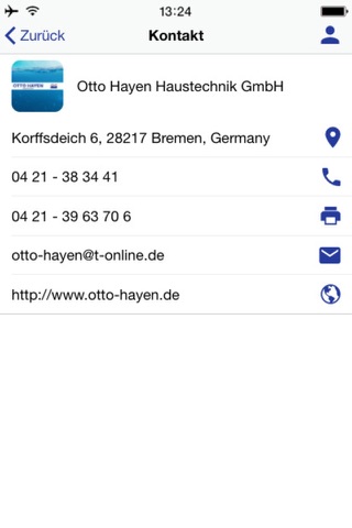 Otto Hayen Haustechnik GmbH screenshot 2