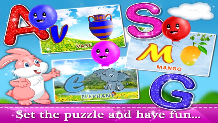 Kids Alphabet Jigsaw Puzzle