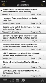 football news - steelers iphone screenshot 1