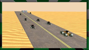 Most Reckless Quad Bike Racing Simulator in Desert screenshot #1 for iPhone