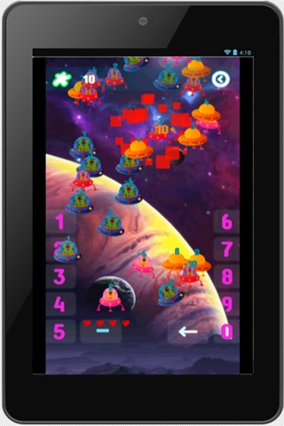 QuickMath - UFO and Meteor Crush screenshot 4