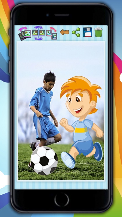 Football Stickers and soccer adhesives for photos