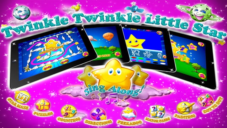 Twinkle Twinkle Little Star - interactive songs