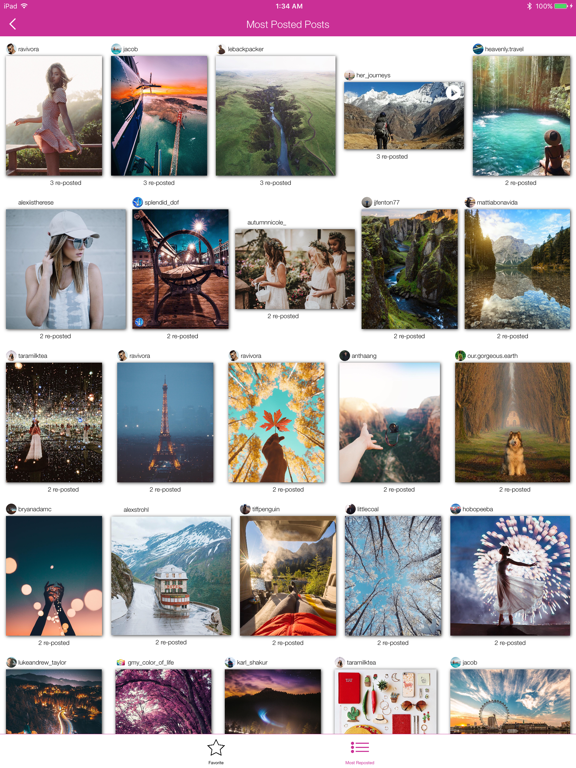 Screenshot #5 pour MostReposted