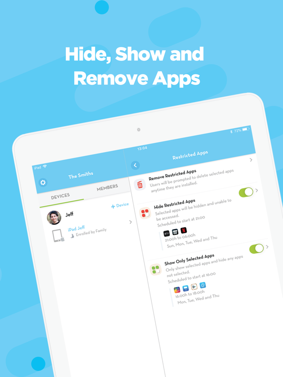 Screenshot #6 pour ScreenGuide Parental Control