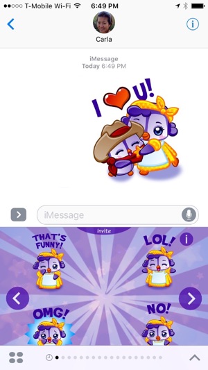 Pigu Animated Stickers