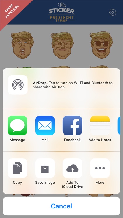 The President Stickers - Trump