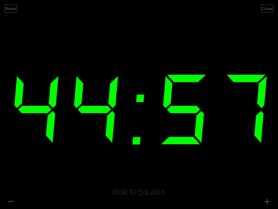 Presentation Clock iPad screenshot 4 - Utilities app