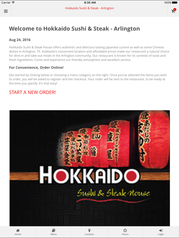 Screenshot #4 pour Hokkaido Sushi & Steak - Arlington Online Ordering