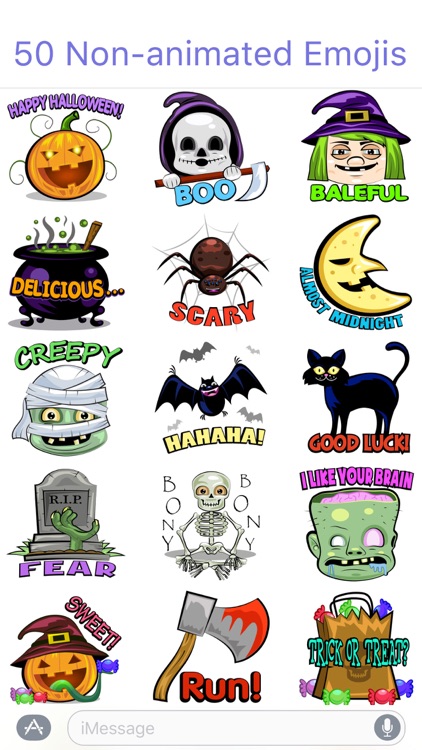 HallowMoji - Fun Halloween Emojis screenshot-3