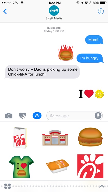 Chick-fil-A Stickers