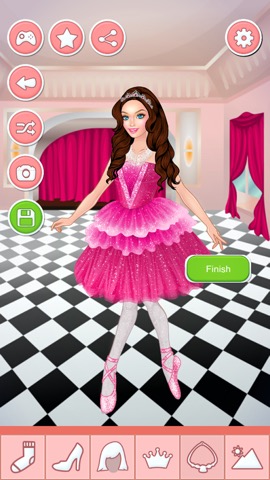 Ballerina Dress up - Ballet Fashion And Makeoverのおすすめ画像2