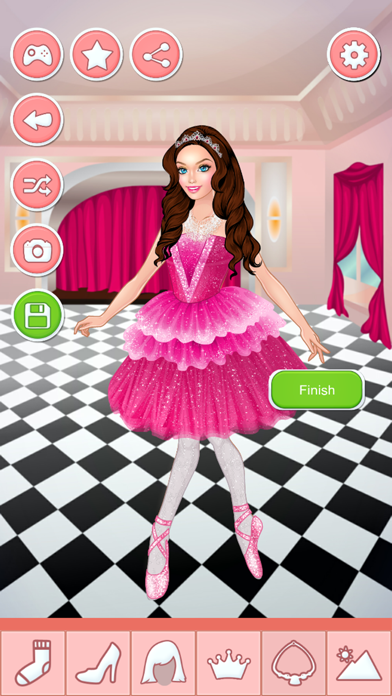 Screenshot #2 pour Ballerine Jeu D'habillage - Jeux De Mode De Ballet