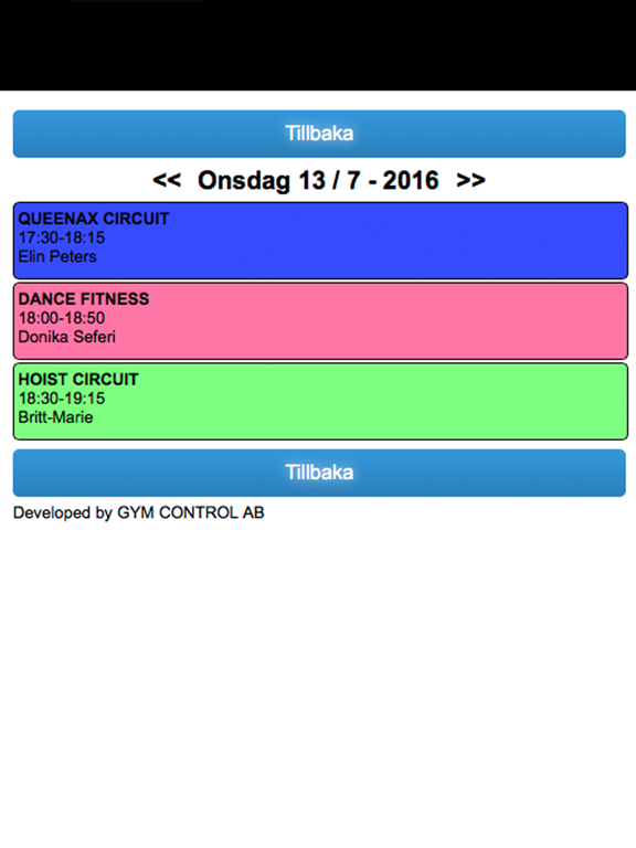 Screenshot #5 pour Bromölla Spinning & Gym