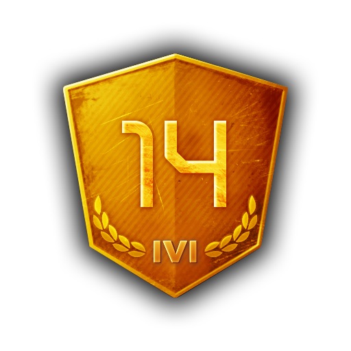 Reached level 14 icon