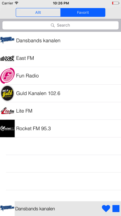 Screenshot #2 pour Sweden Radios