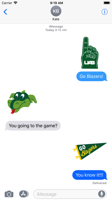 UAB Stickers Screenshot 1 - AppWisp.com UAB Stickers Screenshot 1 - AppWisp.com