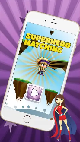 Game screenshot Finding Superhero In The Matching Cartoon Characters Pictures Puzzle Cards Game For Kids, Toddler And Preschool - With Tagline 